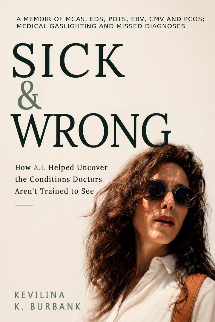 Sick & Wrong A Memoir of MCAS, EDS, POTS, EBV, CMV and PCOS, Medical Gaslighting and Missed Diagnoses.